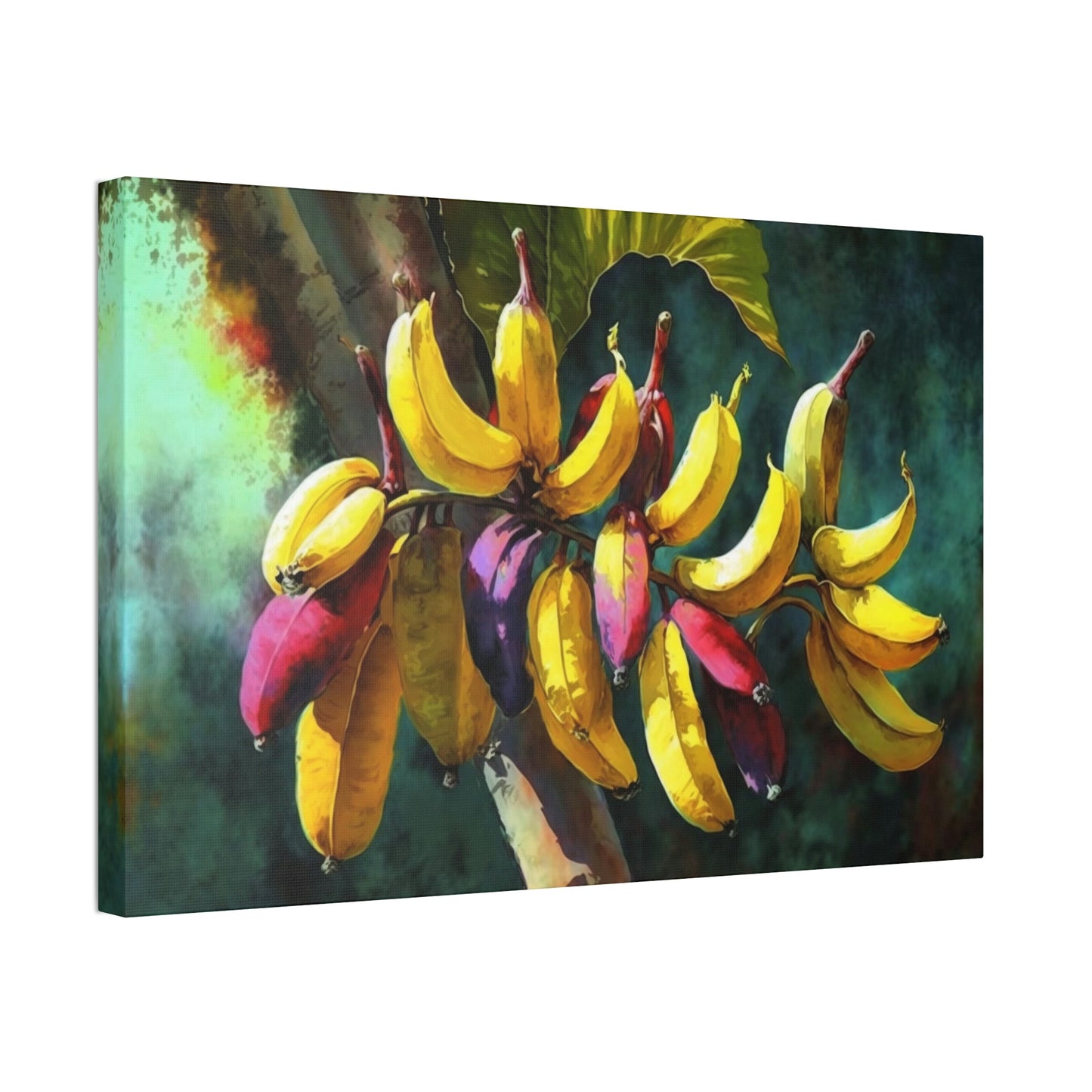 The Beauty of the Tropics: Natural Canvas & Posters with Lush Banana Trees