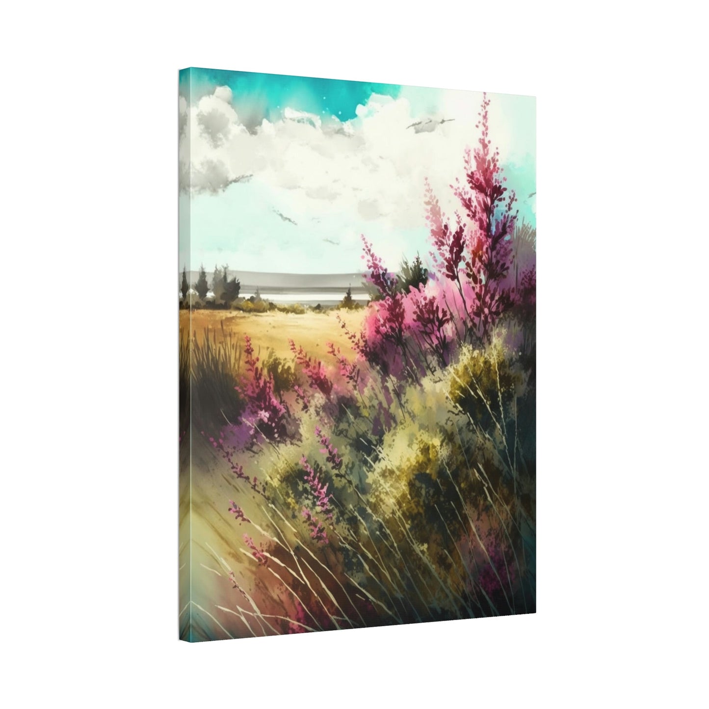 Rustic Charm: A Beautiful Print on Canvas and Framed Canvas to Add a Touch of Autumn to Your Home