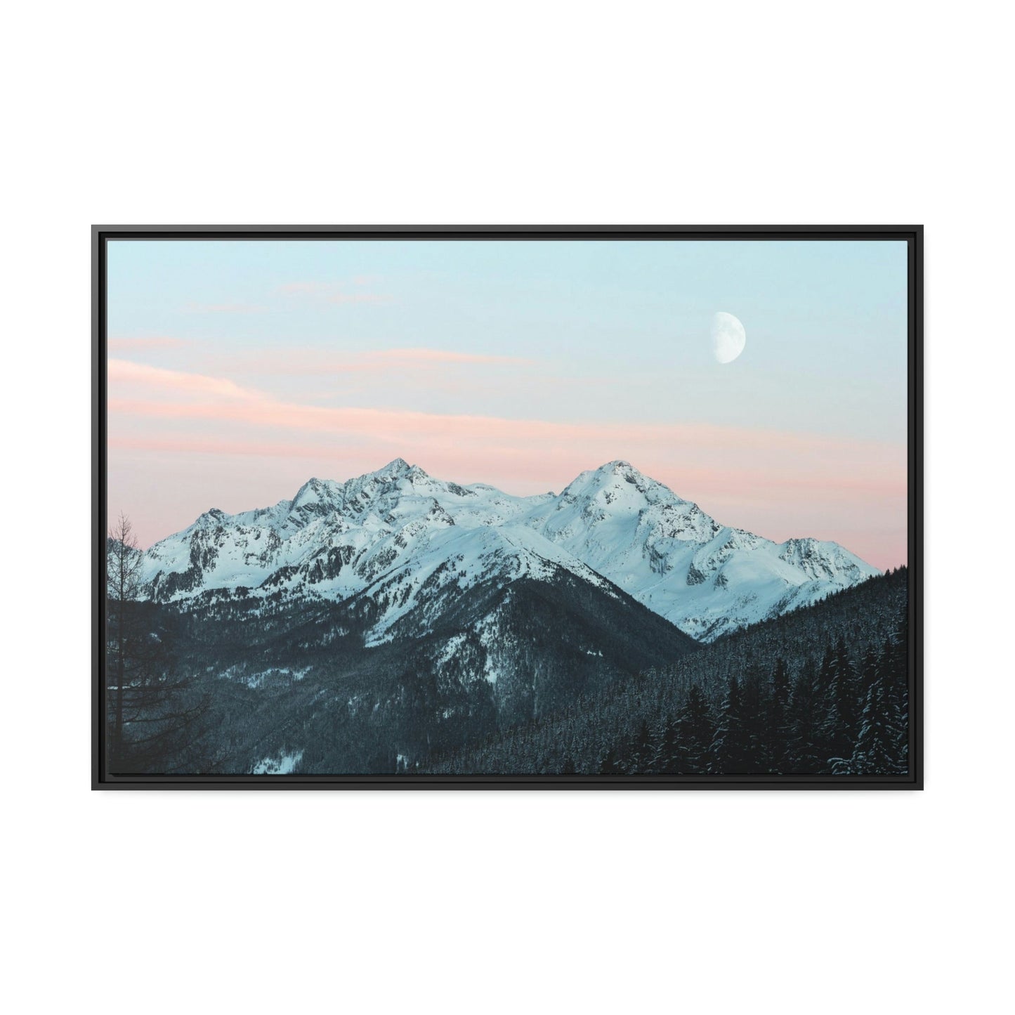 The Majesty of the Mountains: Breathtaking Natural Canvas Wall Art Print