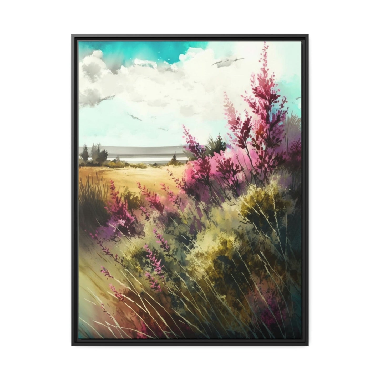 Rustic Charm: A Beautiful Print on Canvas and Framed Canvas to Add a Touch of Autumn to Your Home