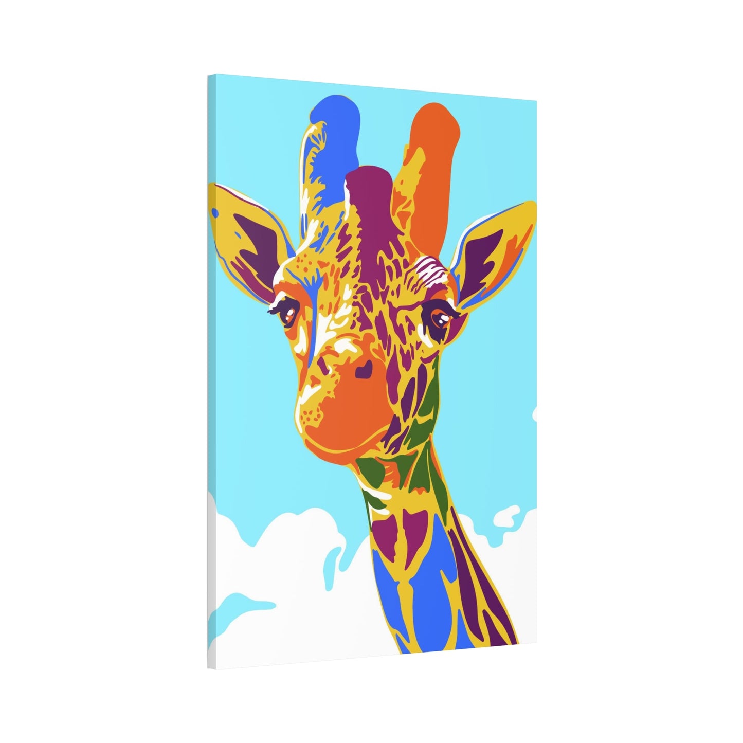 Gentle Giant: Canvas & Poster Art of a Giraffe in All its Glory