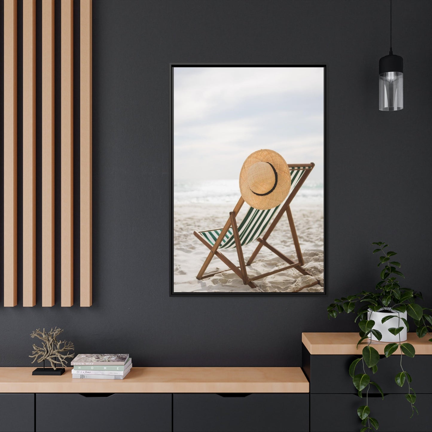 Unwind and Destress: Framed Poster for a Relaxing Retreat