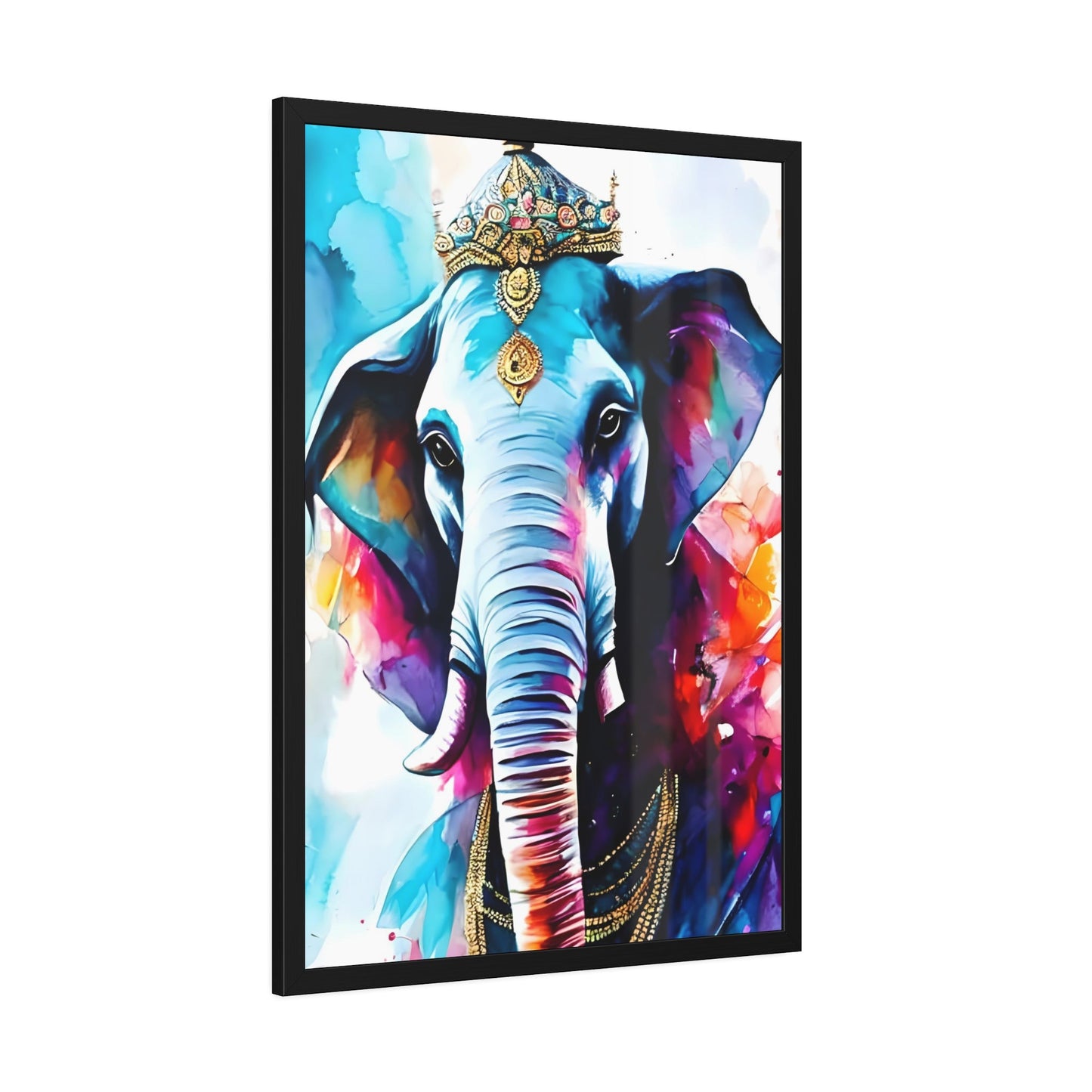 Safari Adventure: Artistic Print on Canvas of Elephant