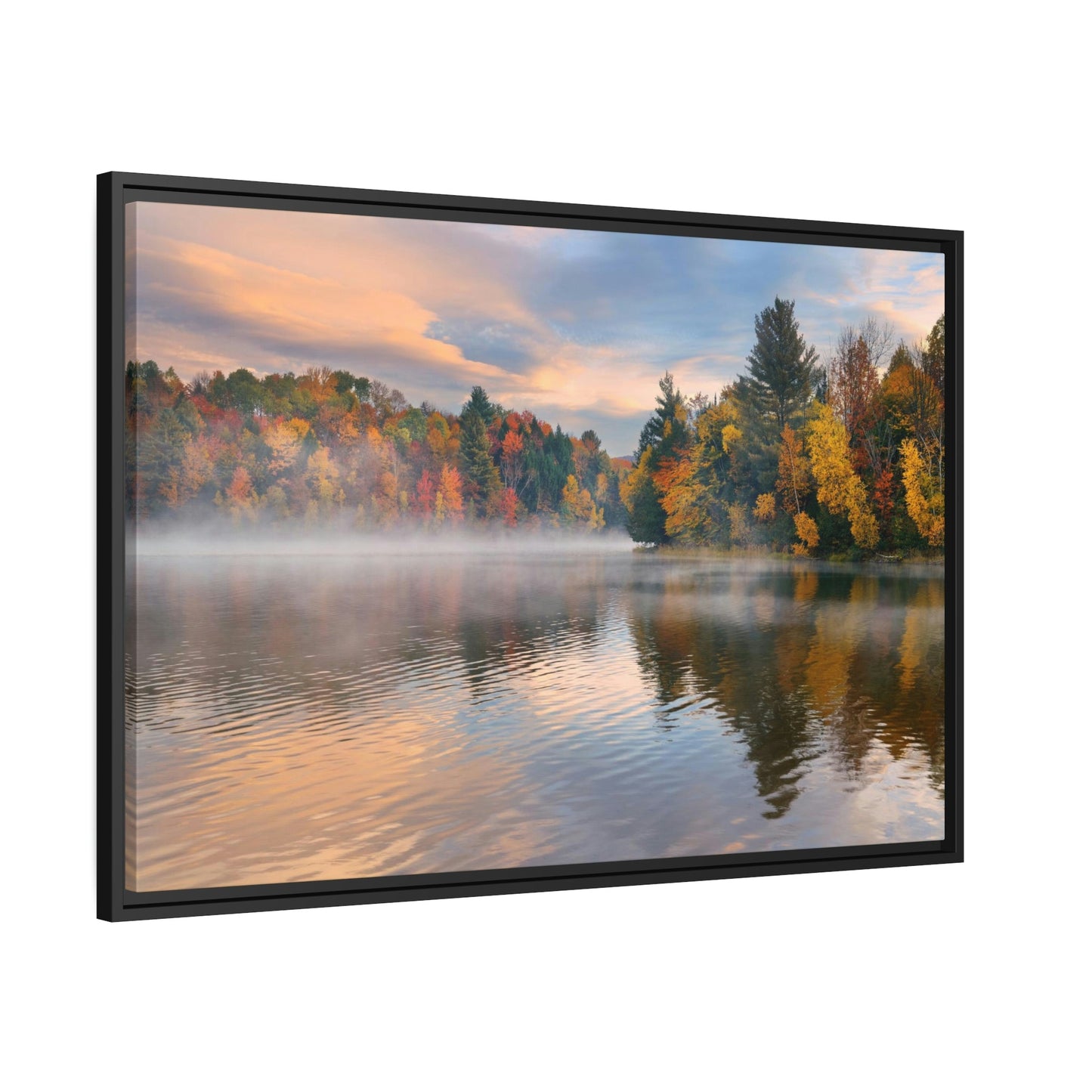 Seasonal Splendor: A Stunning Print on Canvas and Framed Canvas to Celebrate the Colors of Fall