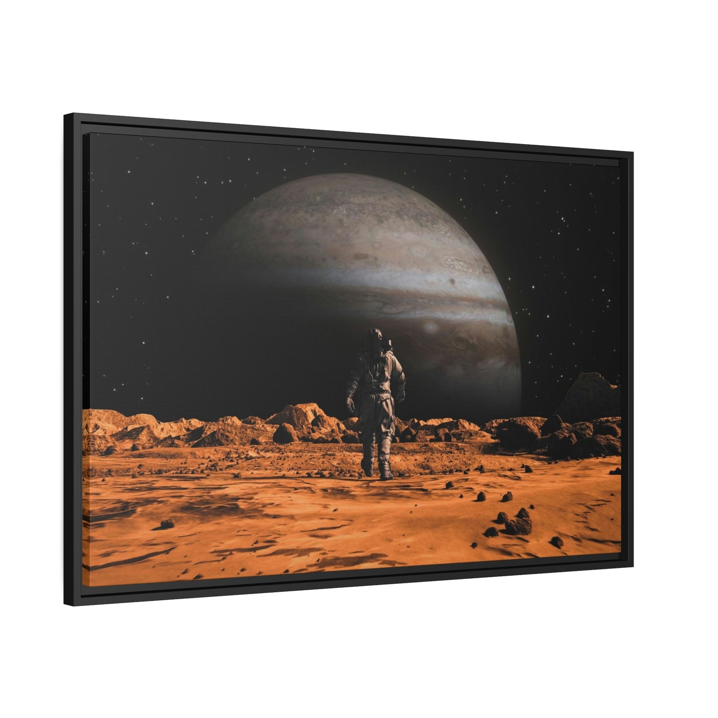 The Art of Astronauts: Framed Canvas for Your Personal Gallery