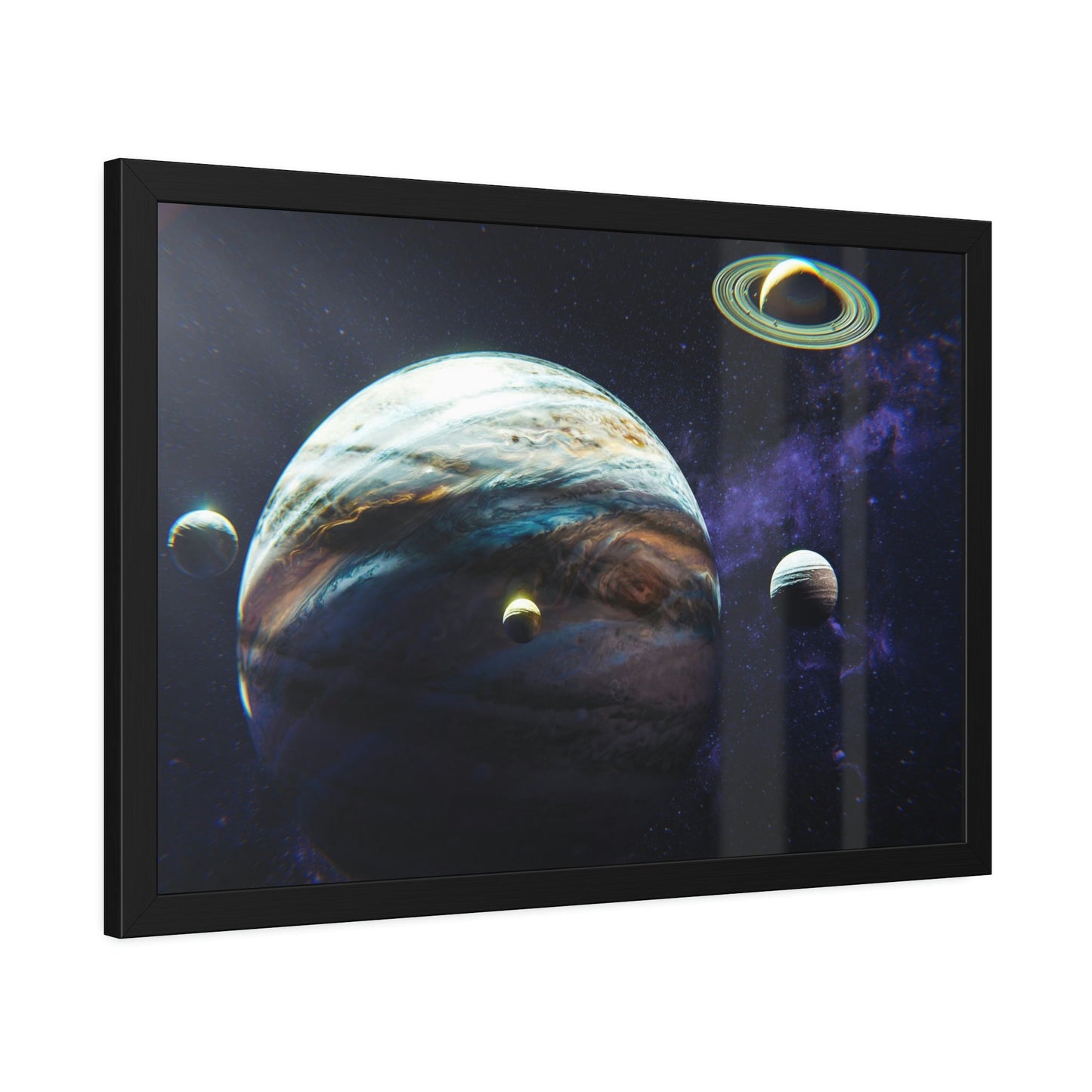 The Beauty of the Cosmos: Framed Canvas & Posters Print of Space