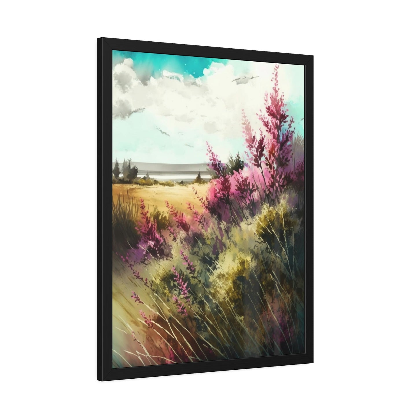 Rustic Charm: A Beautiful Print on Canvas and Framed Canvas to Add a Touch of Autumn to Your Home