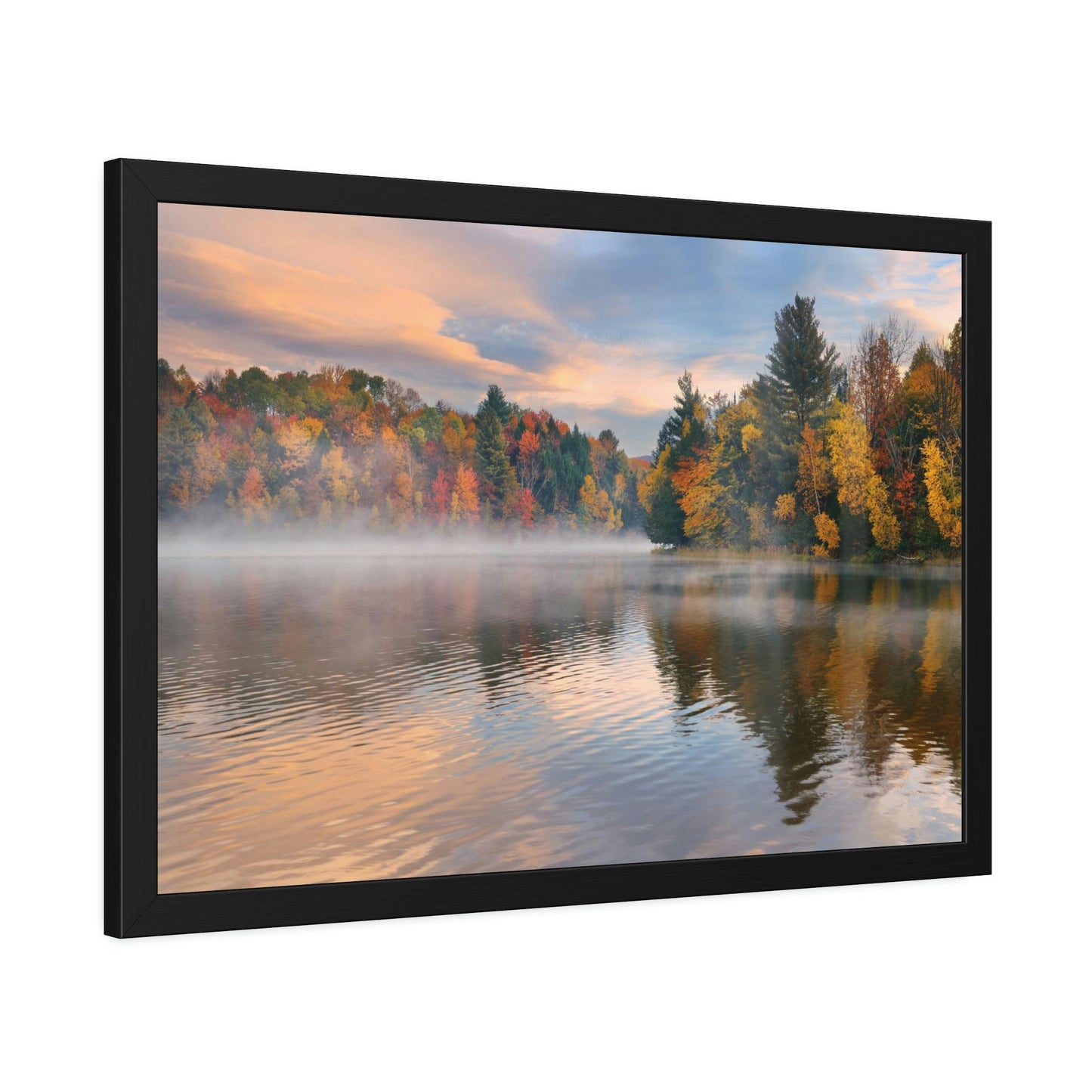 Seasonal Splendor: A Stunning Print on Canvas and Framed Canvas to Celebrate the Colors of Fall