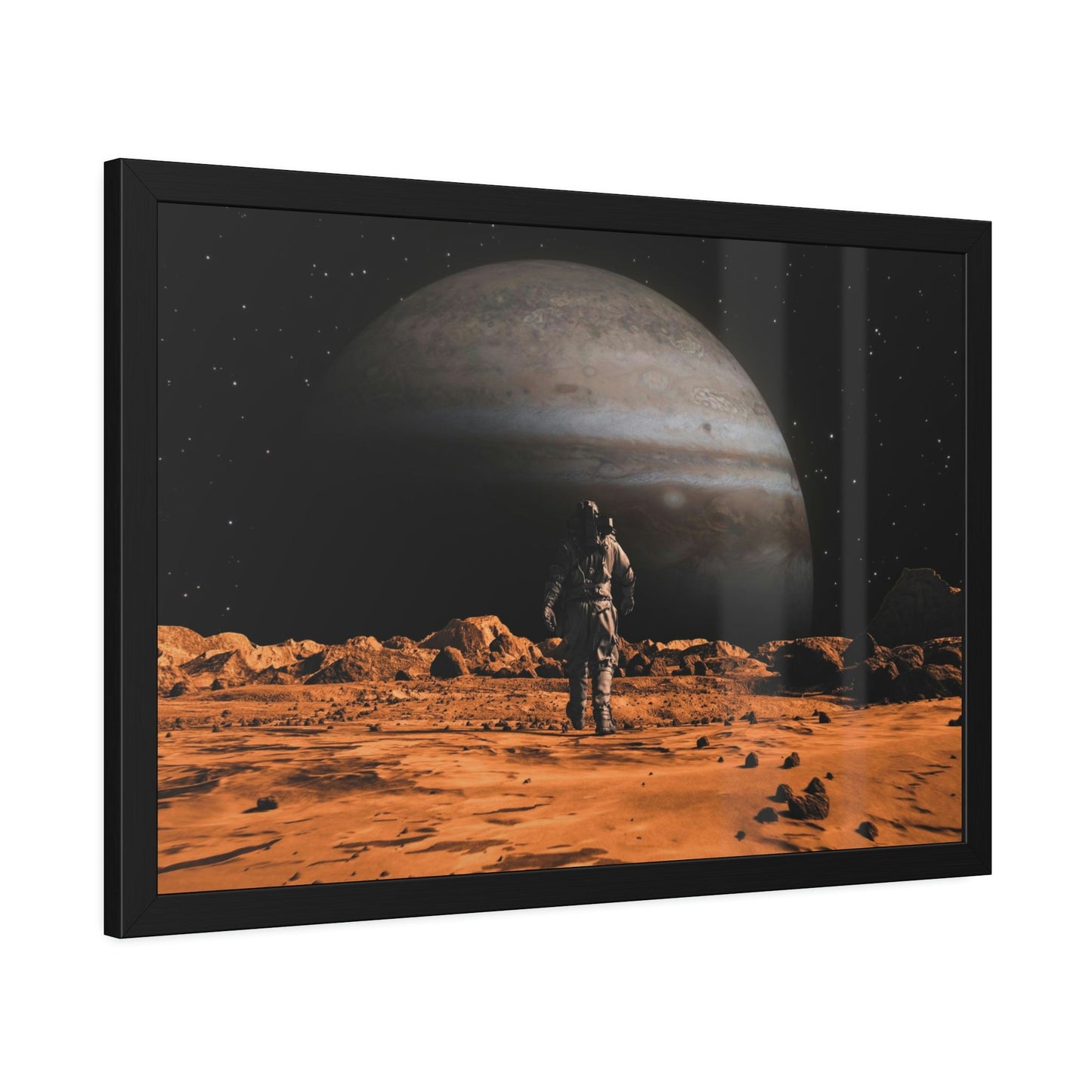 The Art of Astronauts: Framed Canvas for Your Personal Gallery