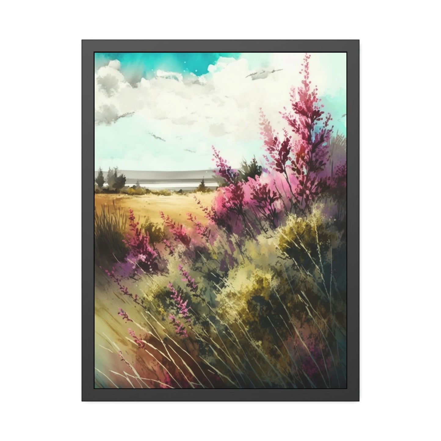 Rustic Charm: A Beautiful Print on Canvas and Framed Canvas to Add a Touch of Autumn to Your Home