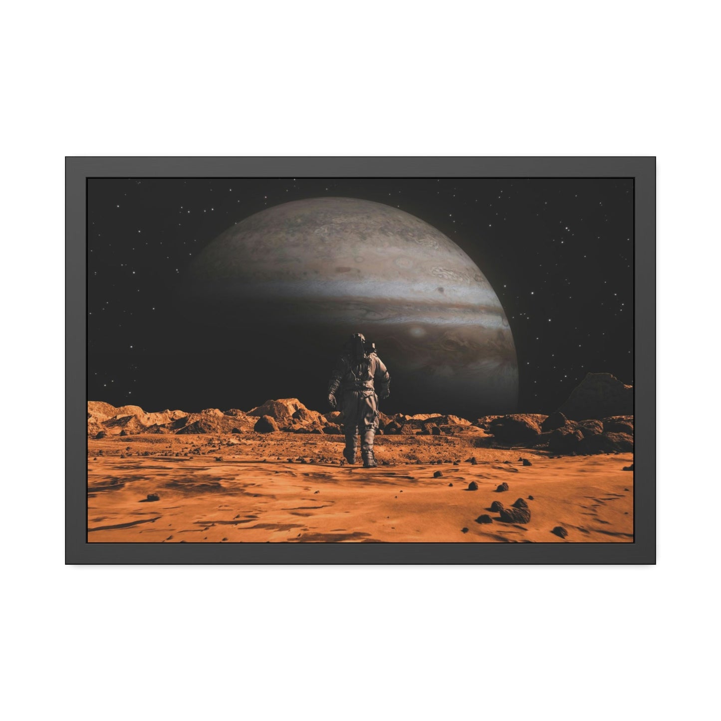 The Art of Astronauts: Framed Canvas for Your Personal Gallery